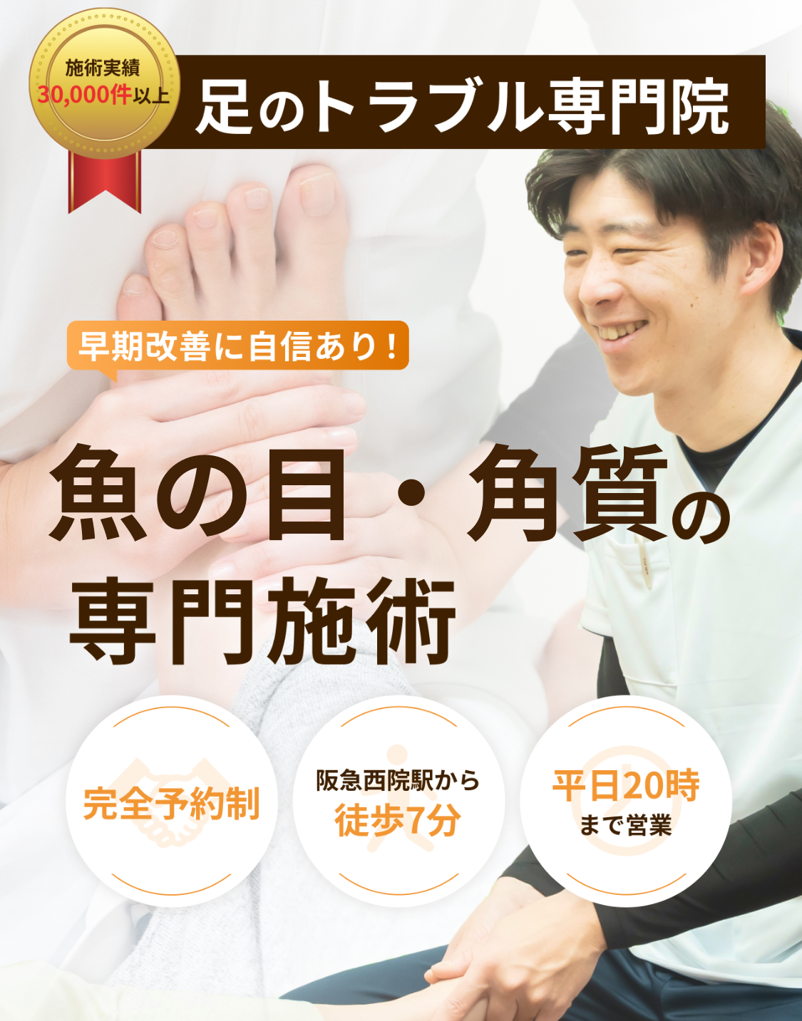 タコ・魚の目