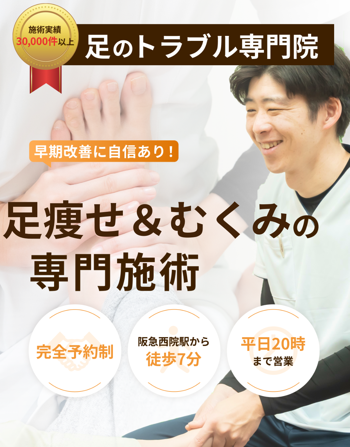京都　足痩せ＆むくみ
